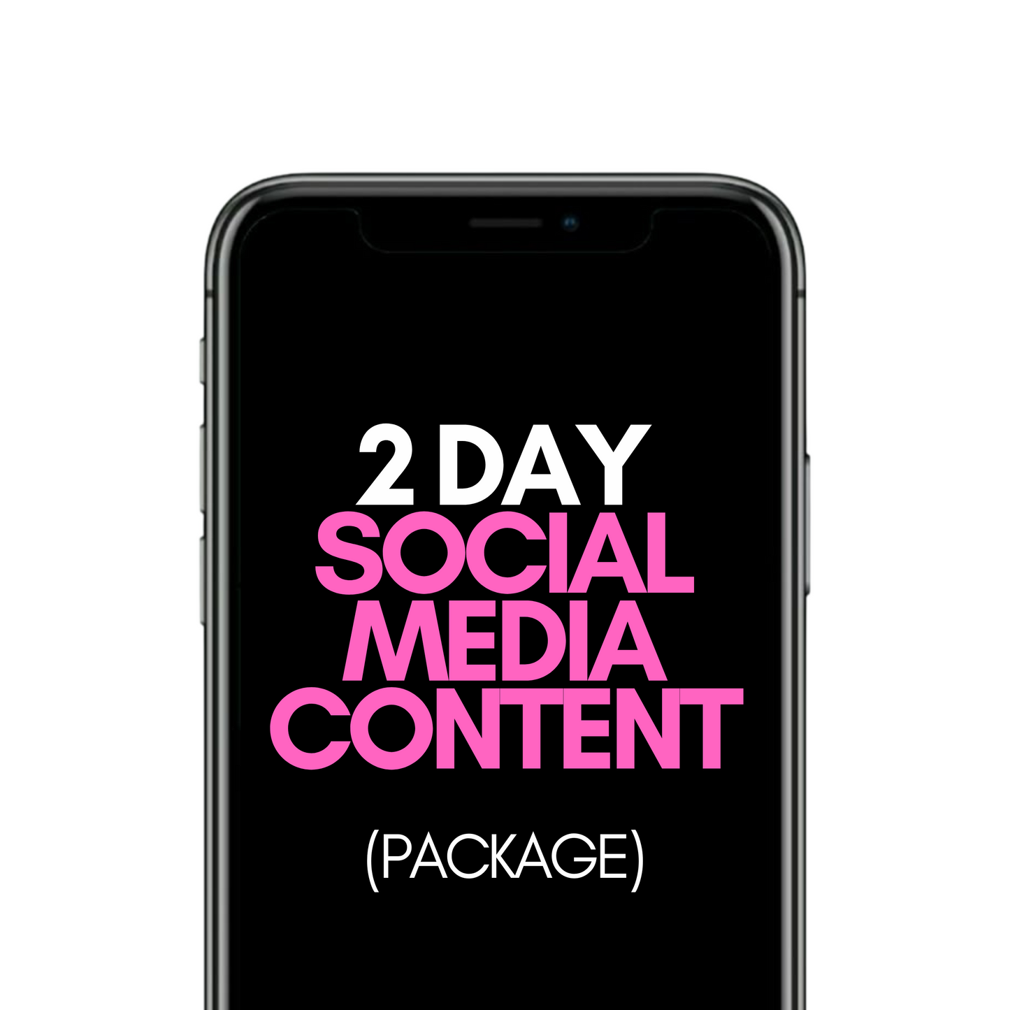 2 Day Social Media Content Package
