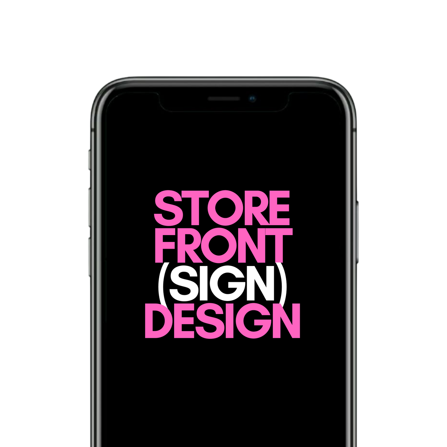Storefront Sign Display Design