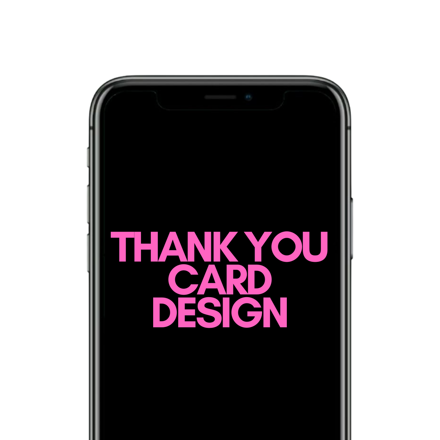 Thank You Card Design
