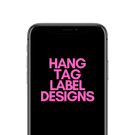 Hang Tag Label Design