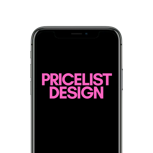Pricelist Design